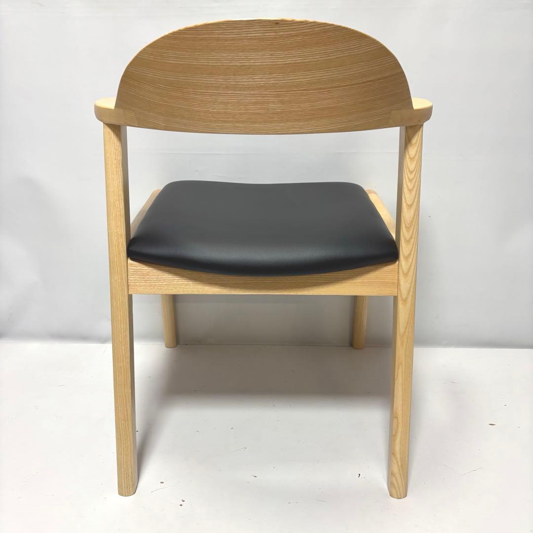 【未使用】ダイニングチェア　ナチュラル×ブラック