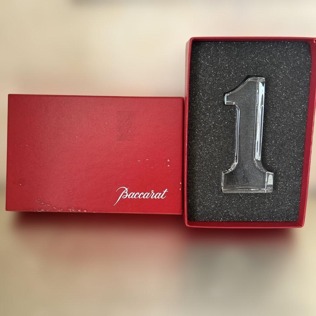 バカラ　ナンバーワン　置き物　BACCARAT