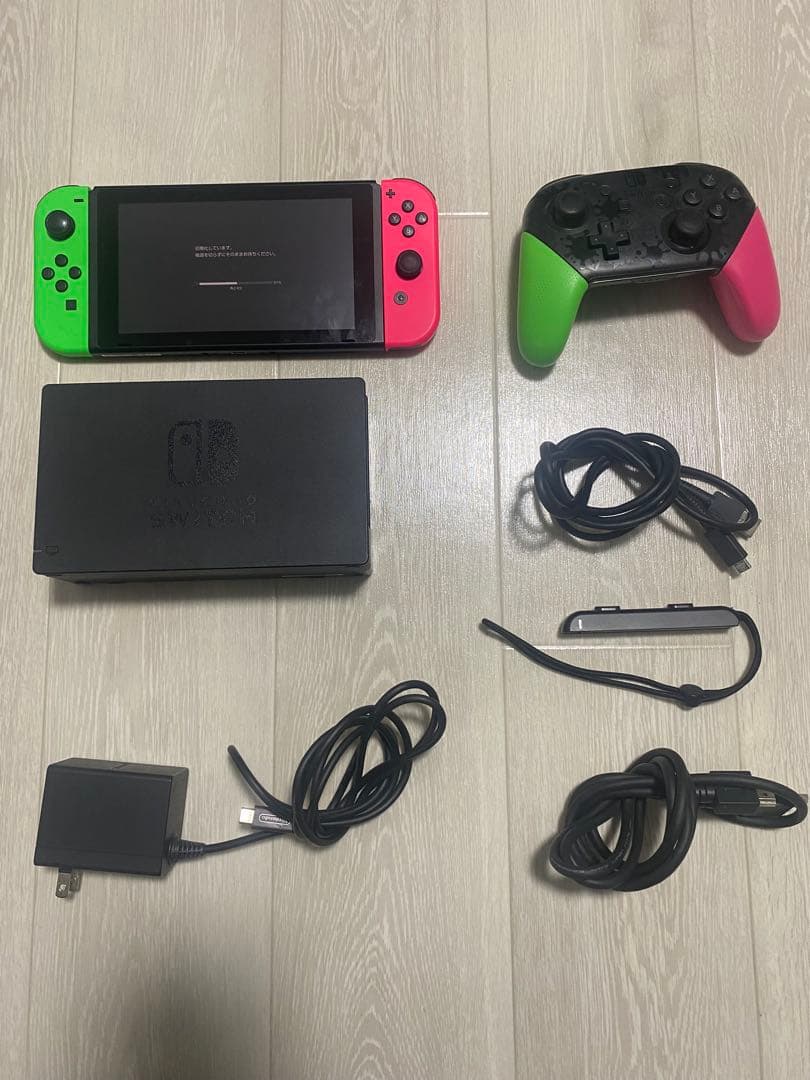 Nintendo Switch 本体 （プロコン、SDカード付き）