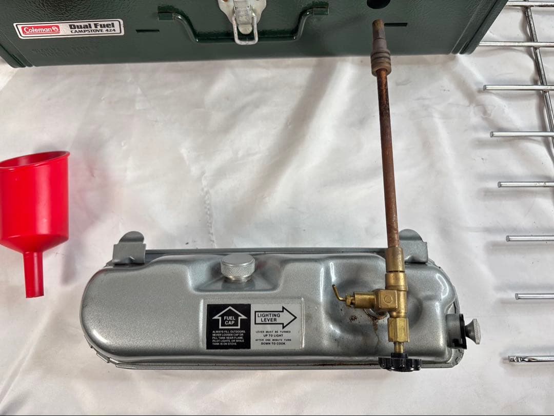 Colema campstove 424 dual fuel コールマン
