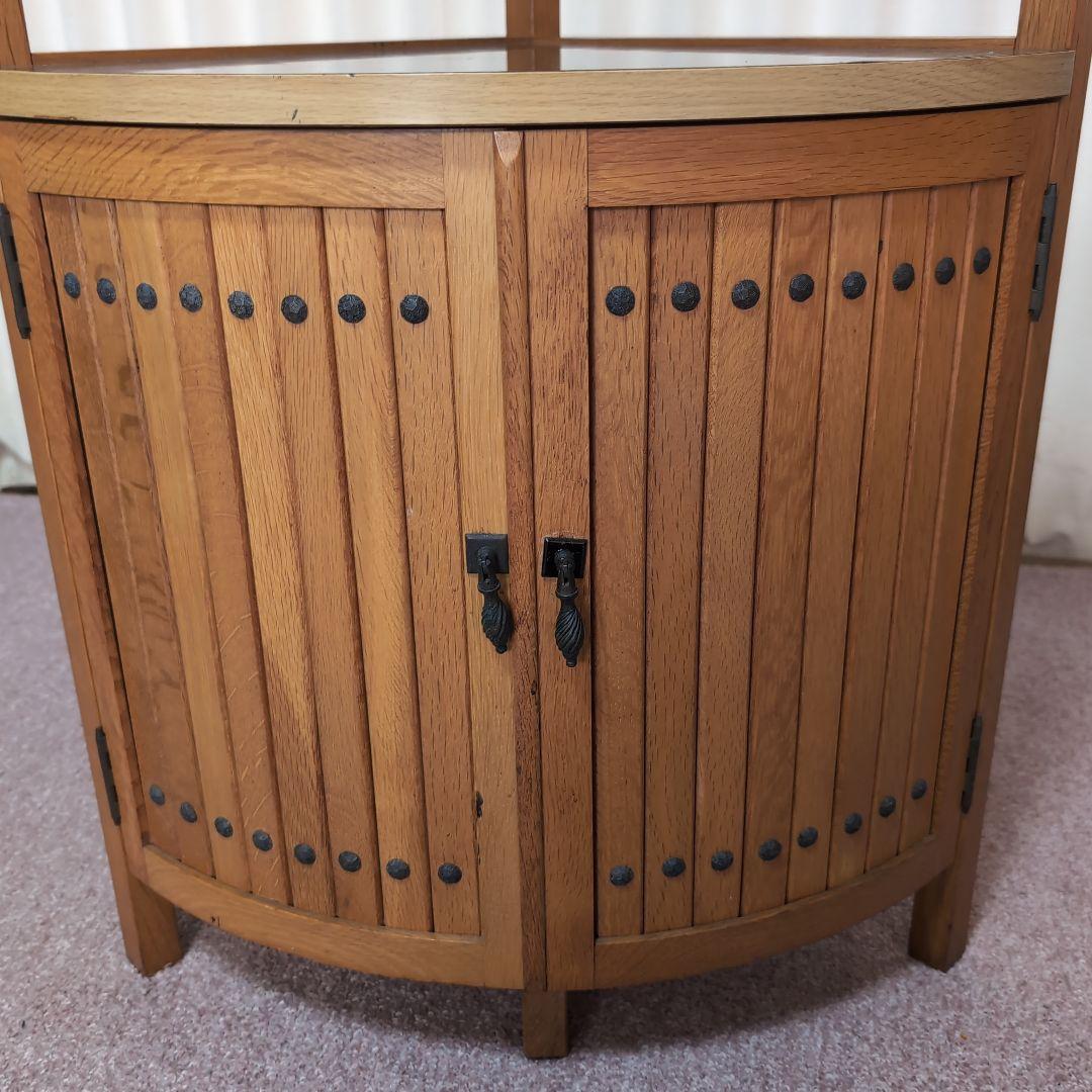 オールドカリモクkarimokuコーナーラック