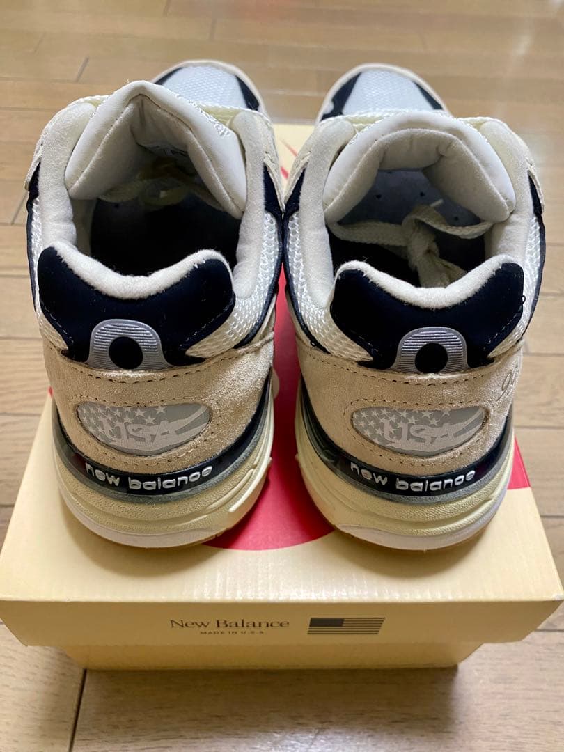 美品 New Balance 993 Sea Salt 27cm