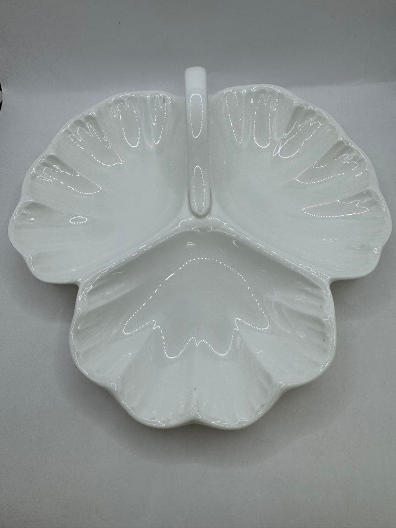 激レア 黒壺　ウェッジウッド ノーチラス　オードブル皿　パーティ皿　シェル型