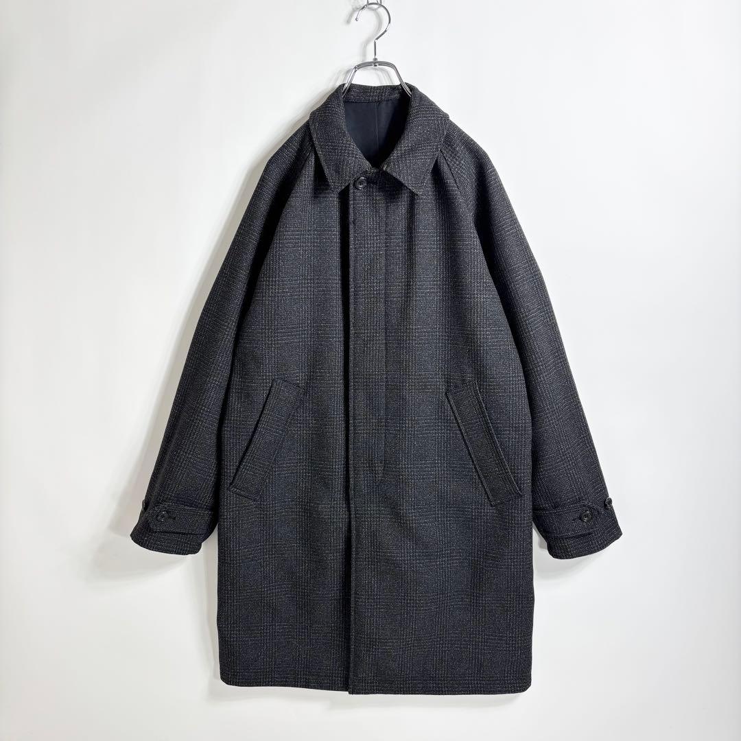 【美品】BEAMS PLUS リバーシブル オーバーコート Aライン 機能素材