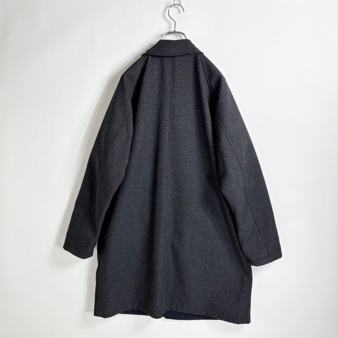 【美品】BEAMS PLUS リバーシブル オーバーコート Aライン 機能素材