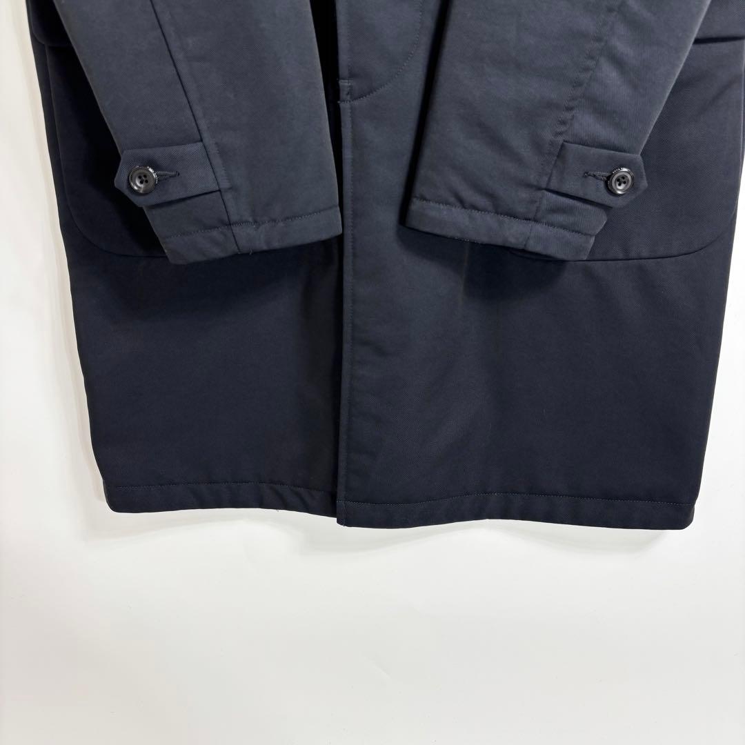 【美品】BEAMS PLUS リバーシブル オーバーコート Aライン 機能素材