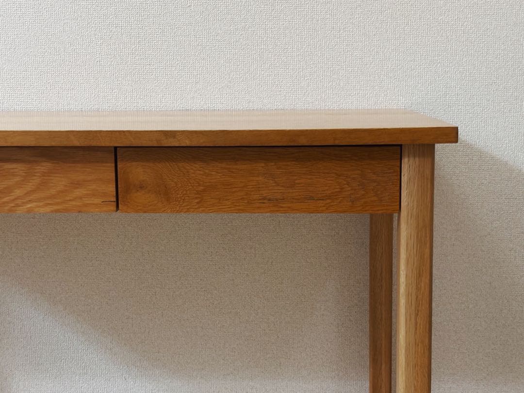 無印良品 木製デスク オーク材 学習机