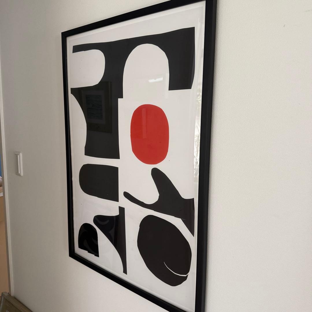 オリジナル額フレーム付き！ Drool ポスター Red Sun Print