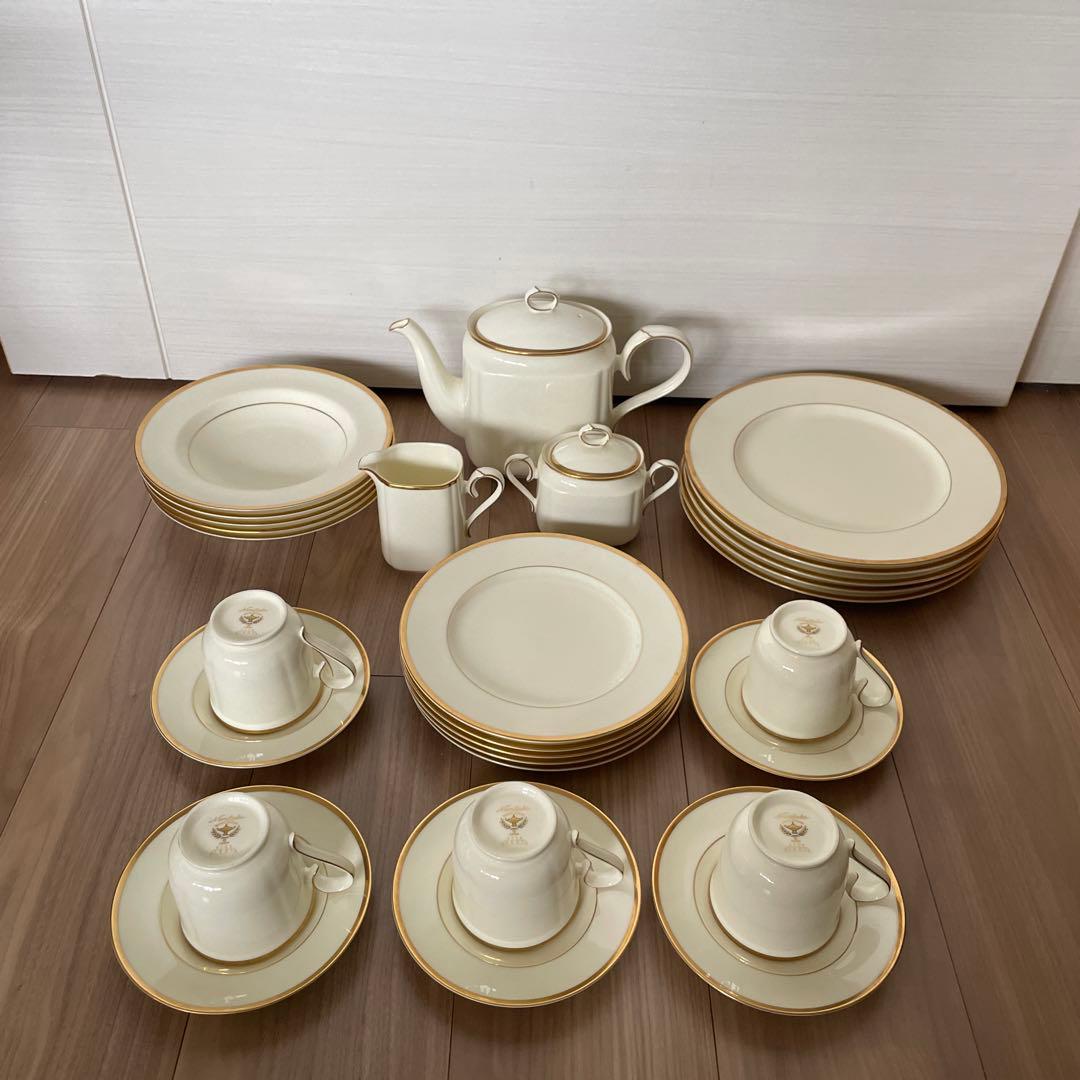 【希少】Noritake ノリタケ　トロイ　TROY ディナーセット24点　5人