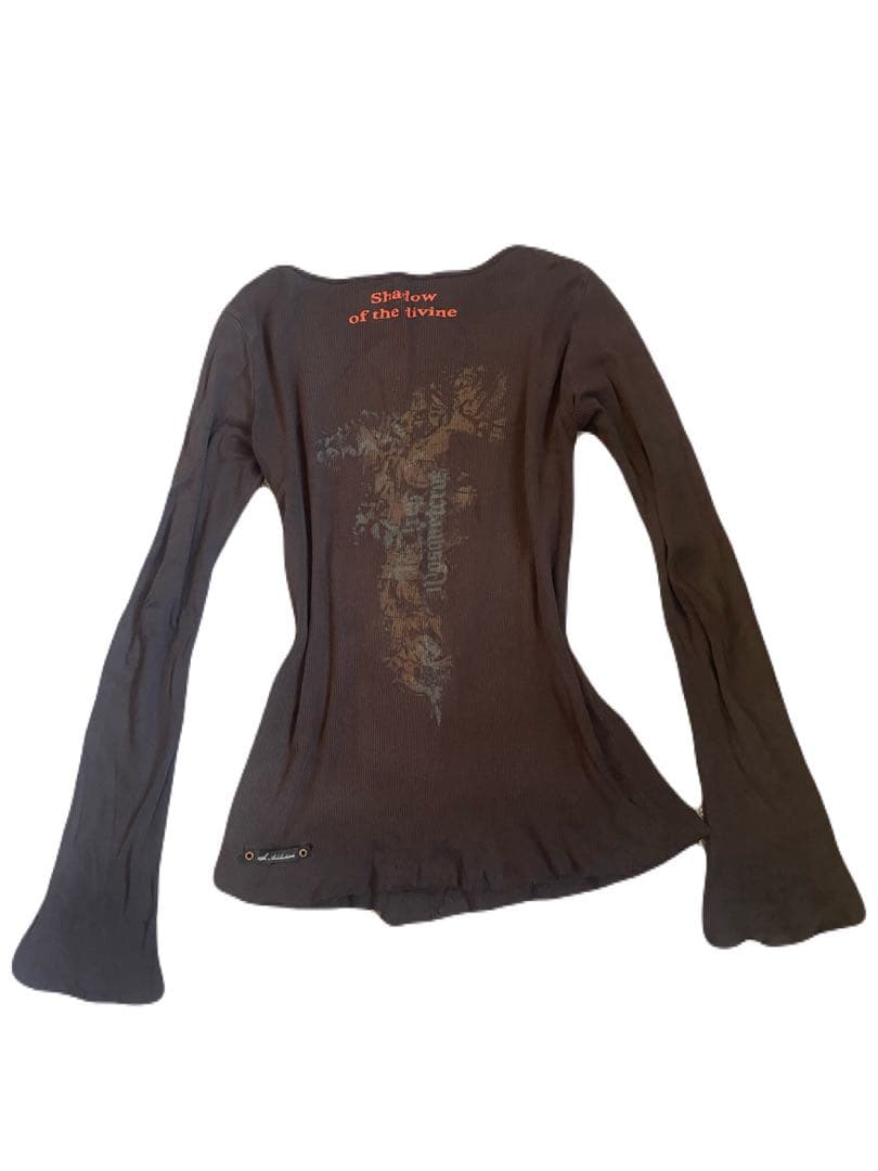 トップス 14th Addiction damaged thermal