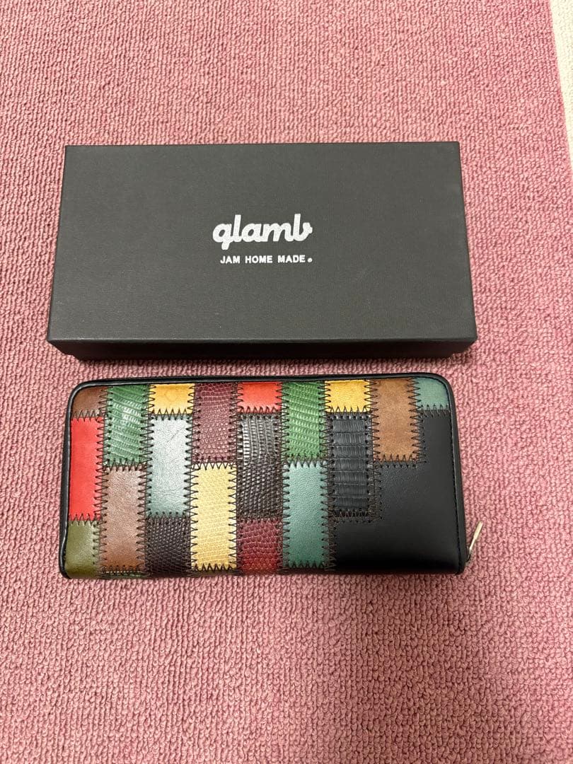 せ*ー様 glamb Gaudy zip wallet マルチカラー