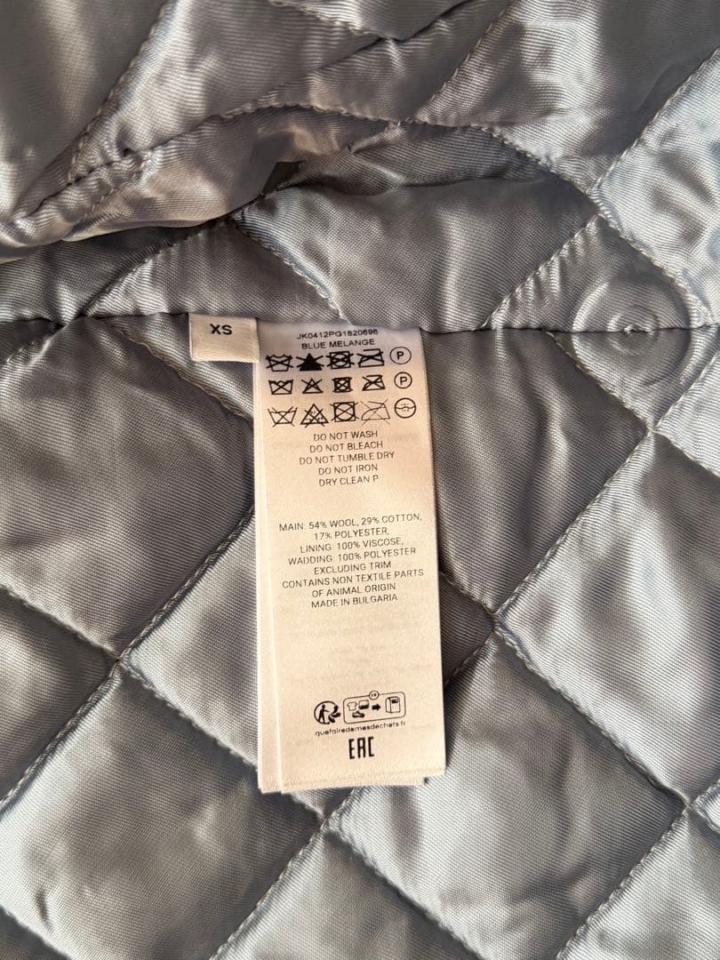 【JW ANDERSON】CONTRAST TRIM CASUAL JACKET