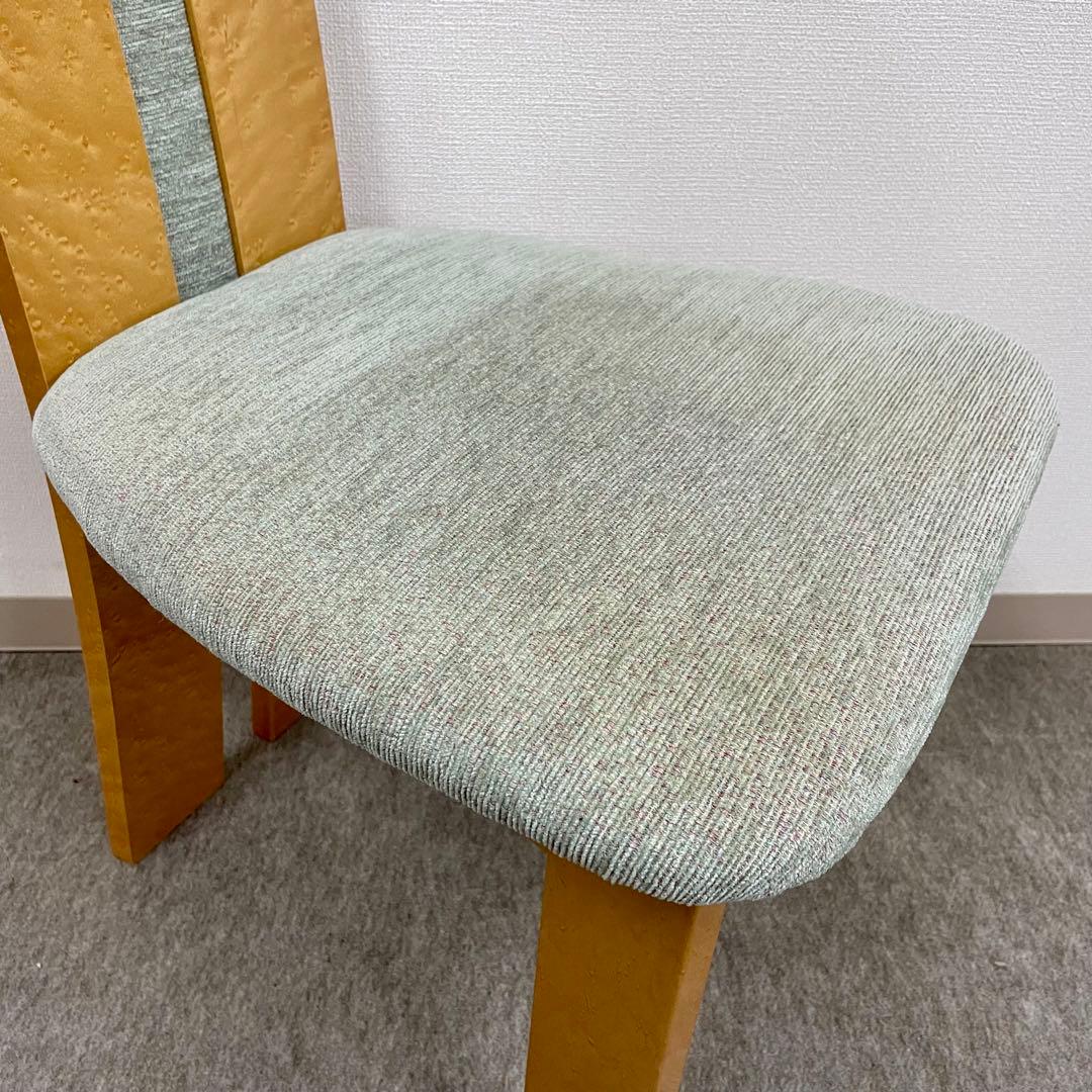 大塚家具【松創】(府中) ダイニングチェア \"バーズアイメイプル\" No.4