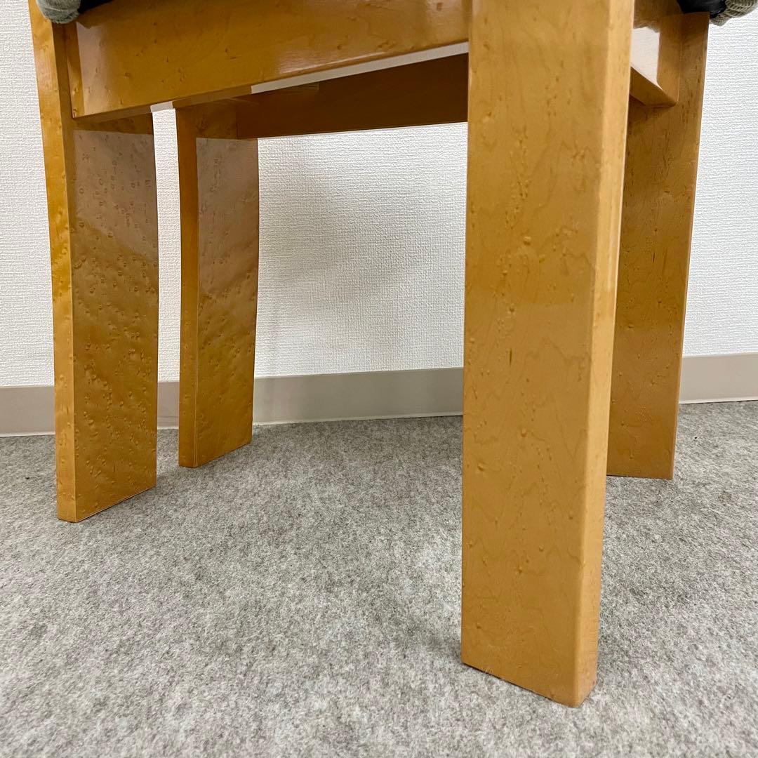 大塚家具【松創】(府中) ダイニングチェア \"バーズアイメイプル\" No.4