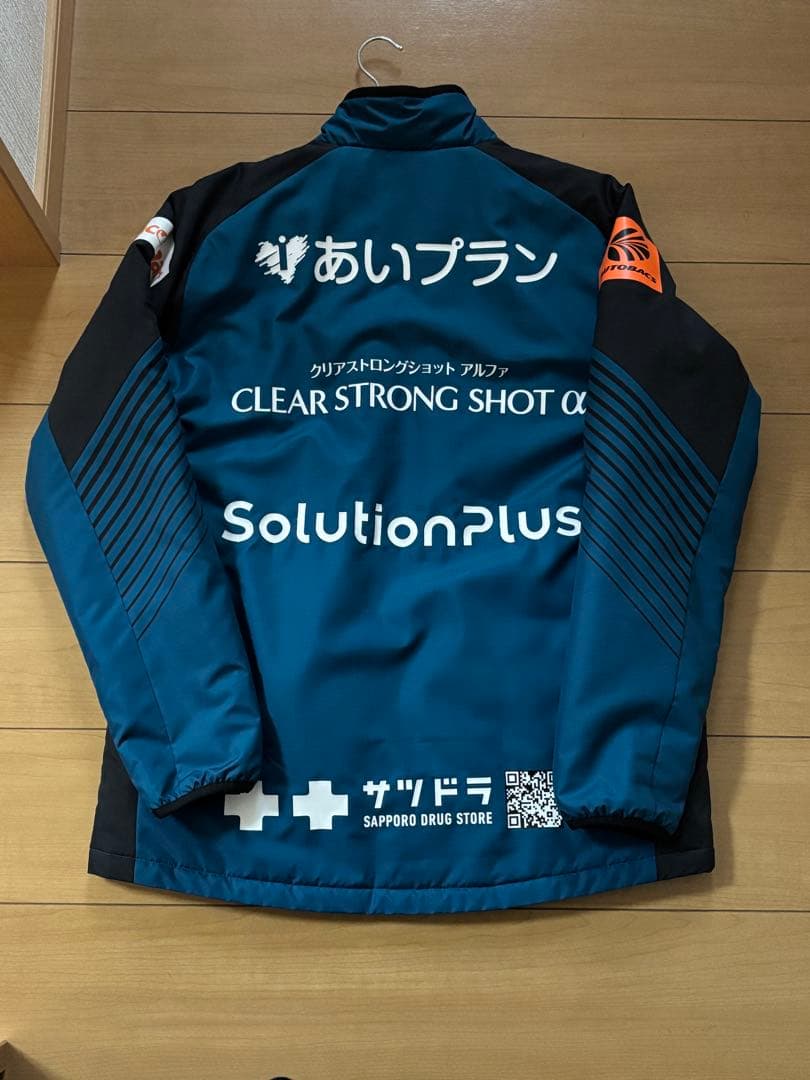 北海道コンサドーレ札幌　ウインドブレーカー　Jリーグ　練習着　支給　M