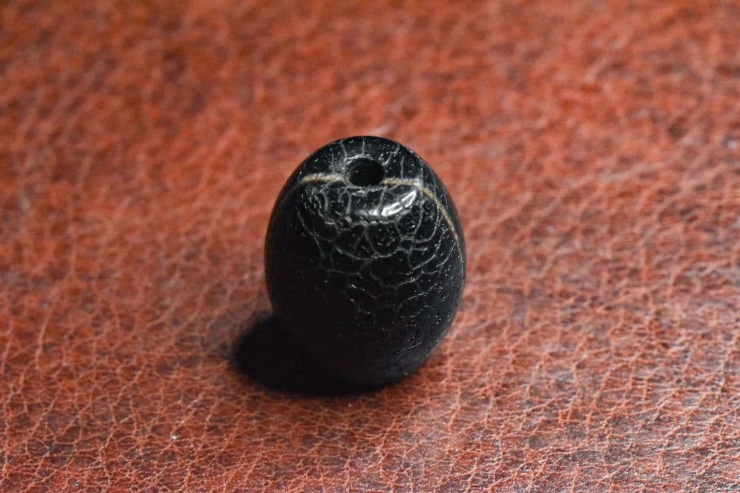 アンティーク 天然瑪瑙天珠