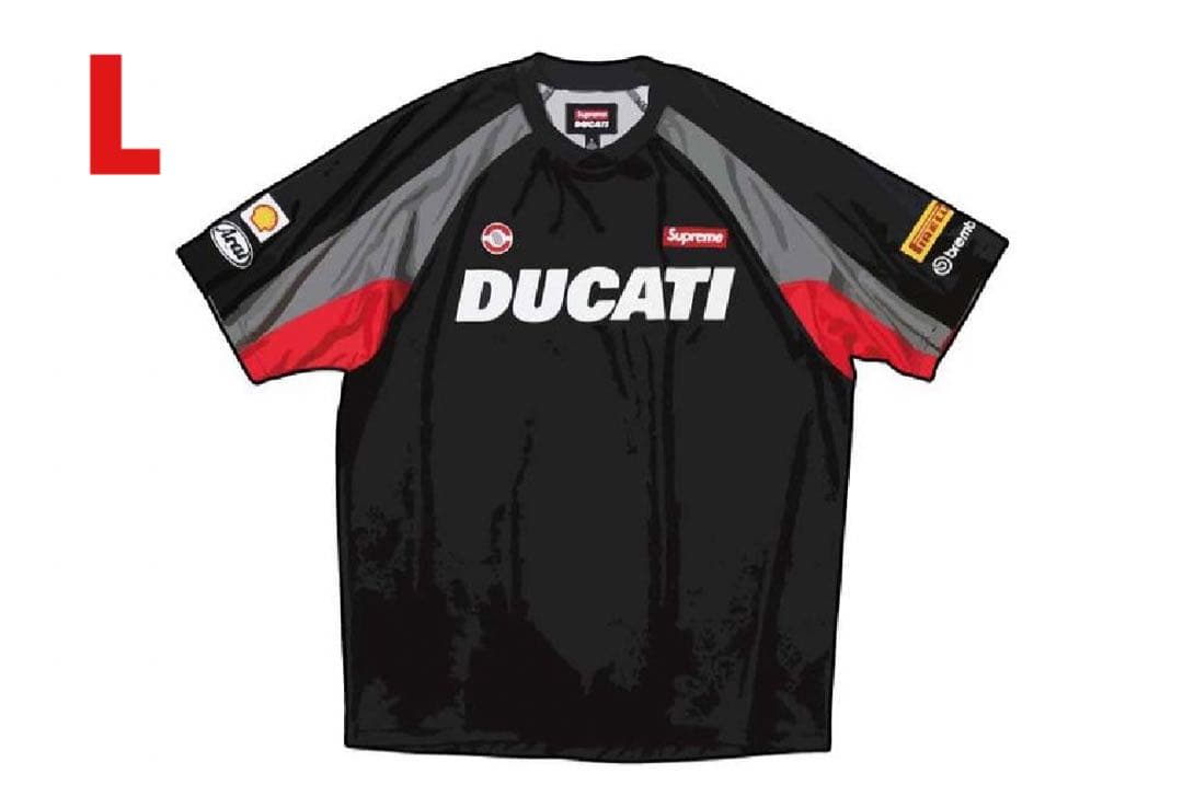 ウェア Supreme/Ducati Soccer Jersey L black