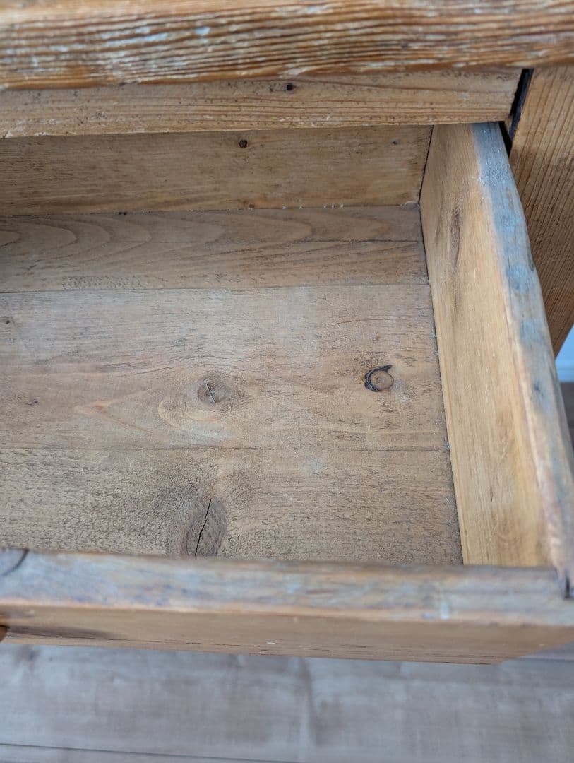 アンティークパインカップボード