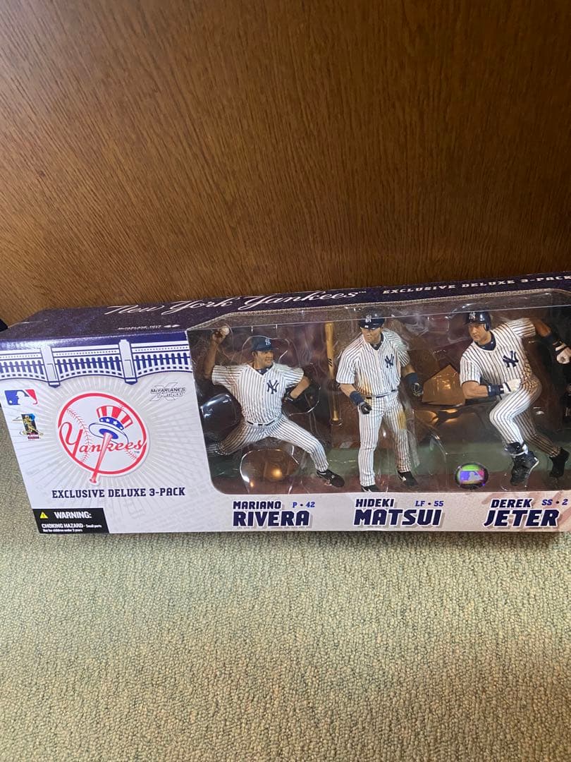 セール！マクファーレン MLB 3パック ヤンキース/松井・ジーター・リベラ