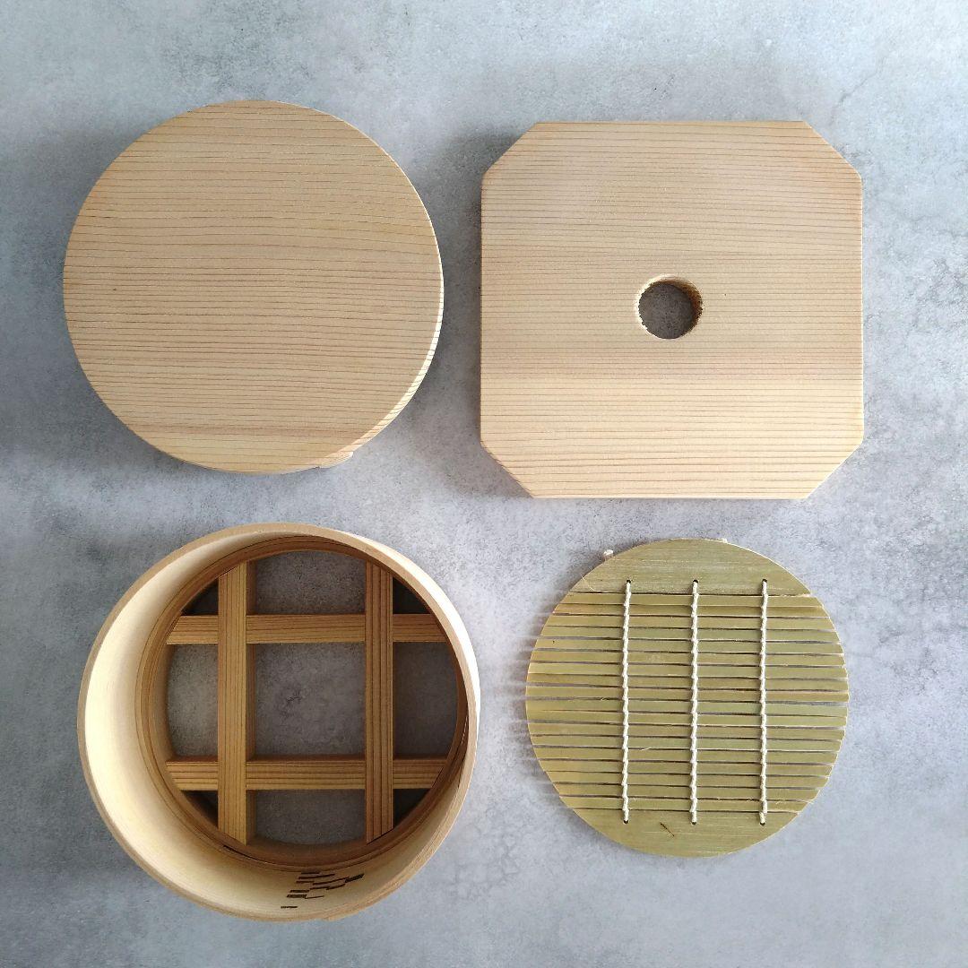 柴田慶信商店 和せいろ 5寸/大館 曲げわっぱ