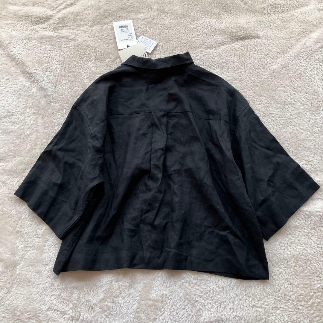 TA(*^^*)さまタグ付き 未使用 LE GLAZIK リネン 100 シャツ