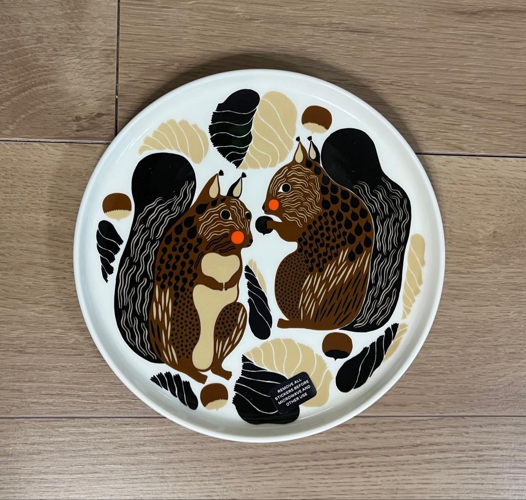 ♡新品未使用♡ マリメッコ Kurre クッレ プレート 20cm 2枚