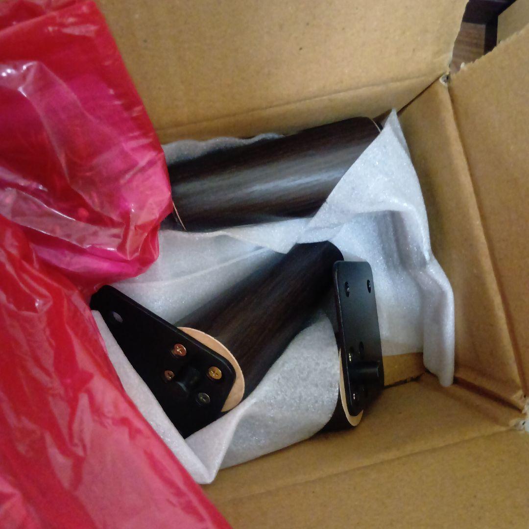 ニトリ　NITORI　サイドテーブル　アスカ　2段　ダークブラウン