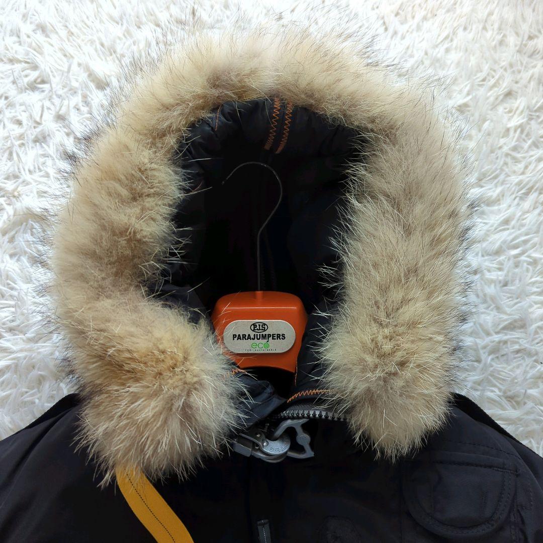 美品 PARAJUMPERS N-2B フライトジャケット ブラック S