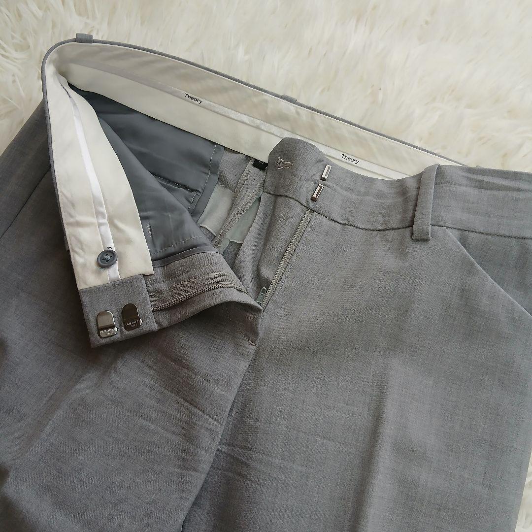 【Theory】GABE.N TAILORセットアップ　パンツスーツ　グレー