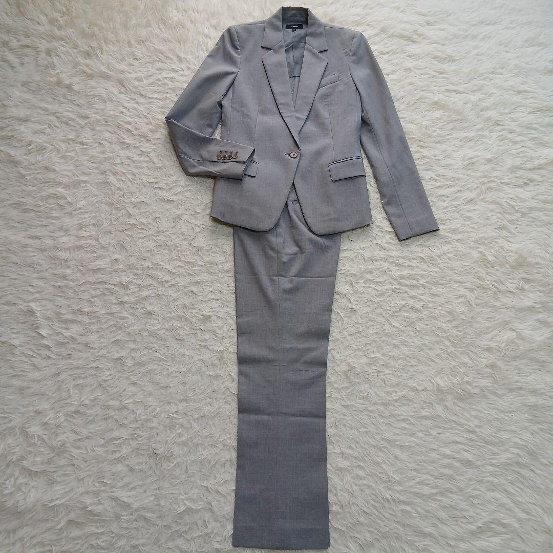 【Theory】GABE.N TAILORセットアップ　パンツスーツ　グレー