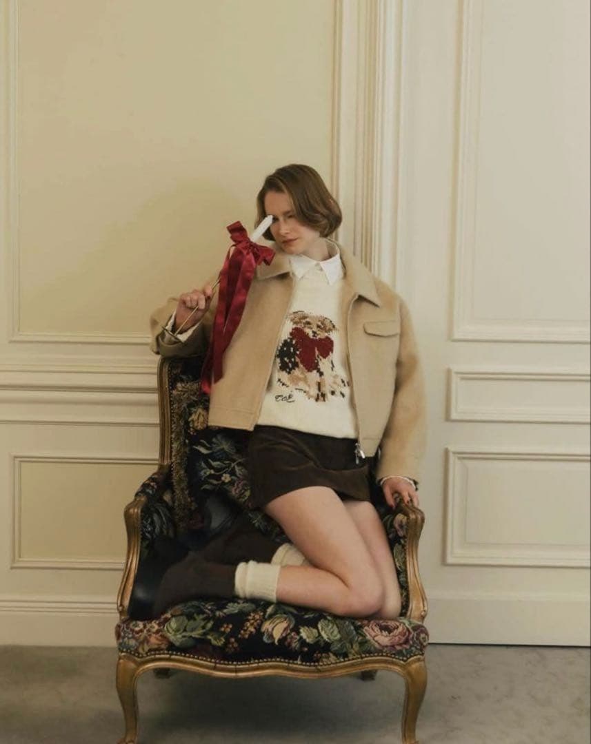 完売品　THE TOE Schloss Holiday Dog Knit
