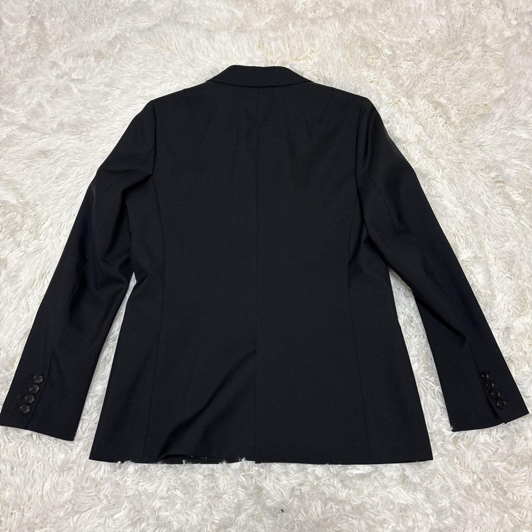 【未使用に近い】ピーエスポールスミス　セットアップ　ブラック　裏地ロゴ　L　40