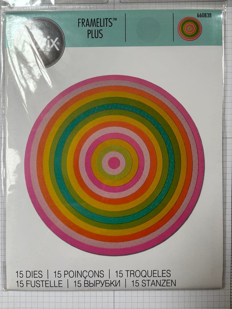 Sizzix Framelits Plus Die 19.05㎝×19.05㎝