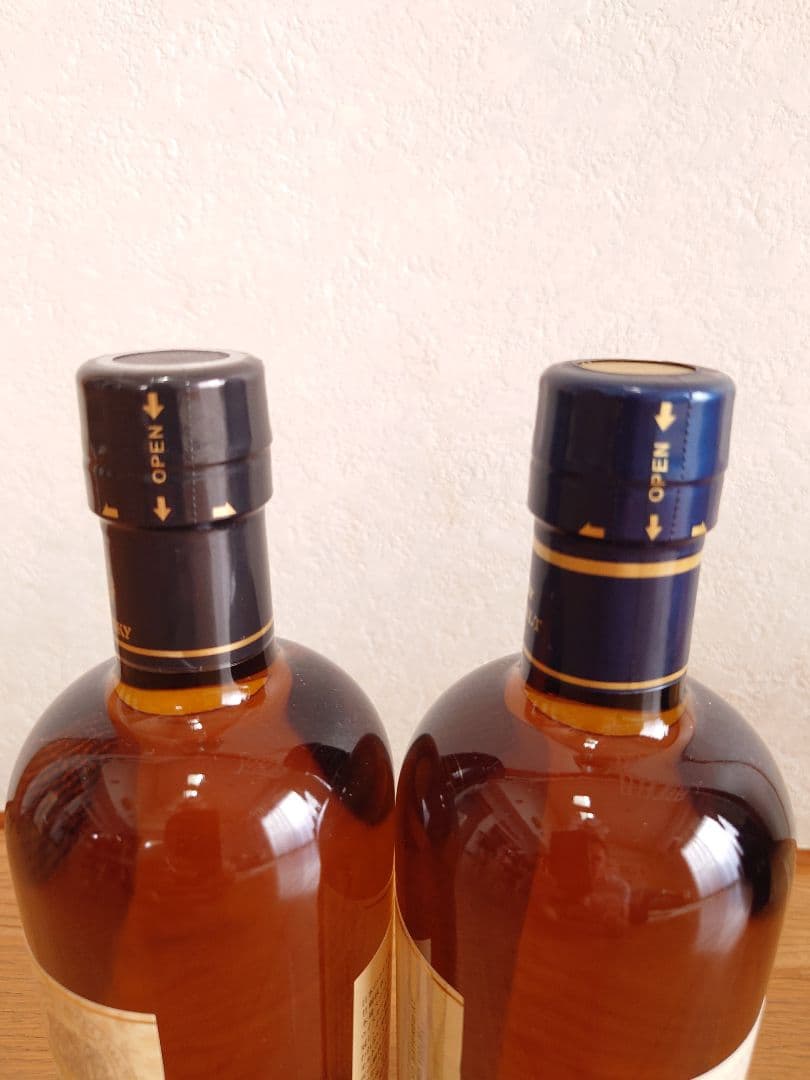 ③ニッカウィスキー　竹鶴ピュアモルト700ml 　余市シングルモルト700ml