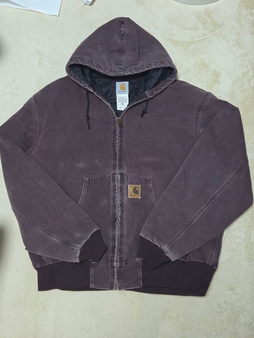 Carhartt J06 BRG アクティブジャケット　紫　　XL　90s