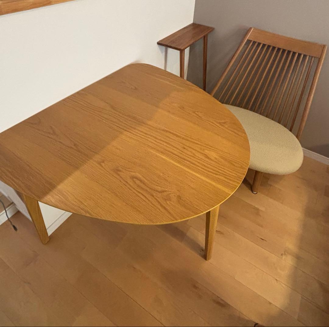 関家具　木製ダイニングテーブル ピングー　90cm