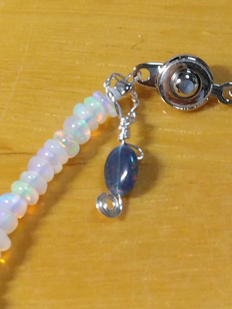 専用◆エチオピアオパール、ボタン型ブレスレット　　6点ご購入