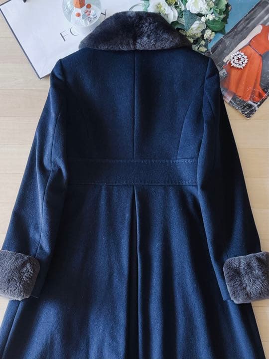 FOXEY！ゴージャスヌードリアファカシミアコート　38 Rene 極美品