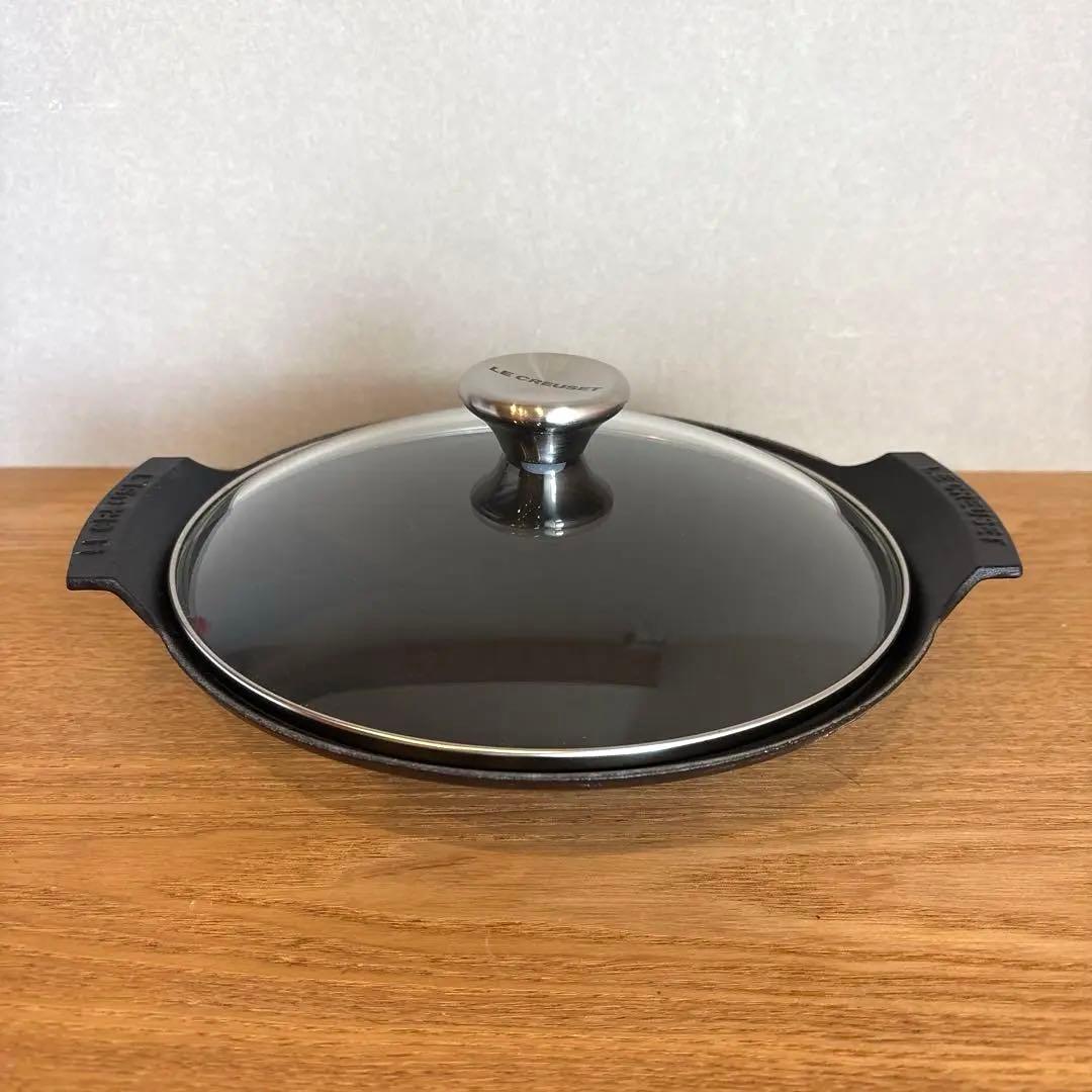 お肉を上手に焼きたい❗️LE CREUSET ルクルーゼ　ウォクプレート23