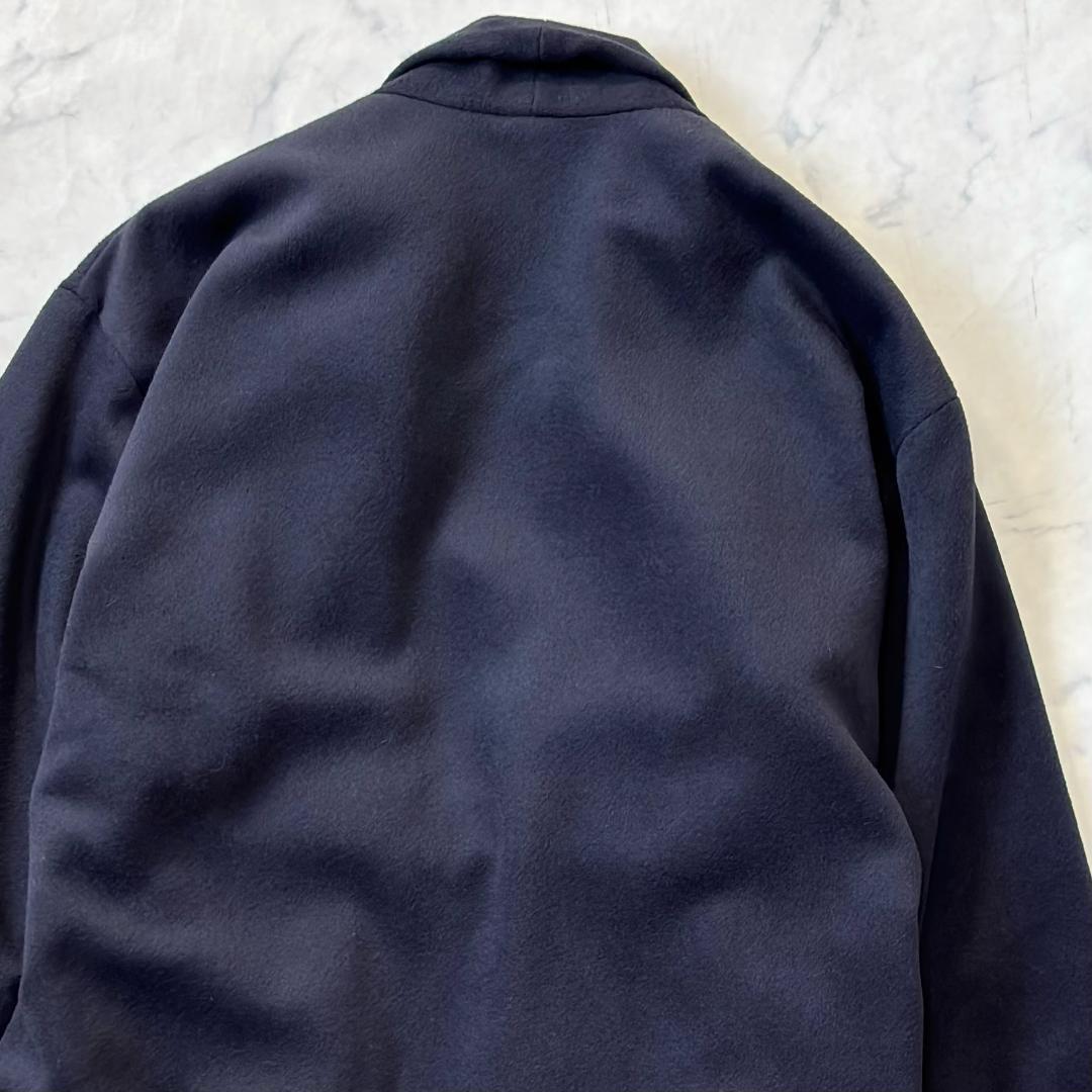 エヴァムエヴァ ロングコート アンゴラウール ベルテッド 黒 2 tr5