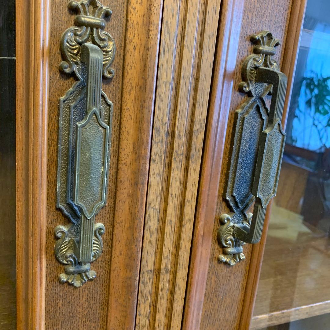 Kumasan一読/ビンテージ木製キャビネット(本棚)