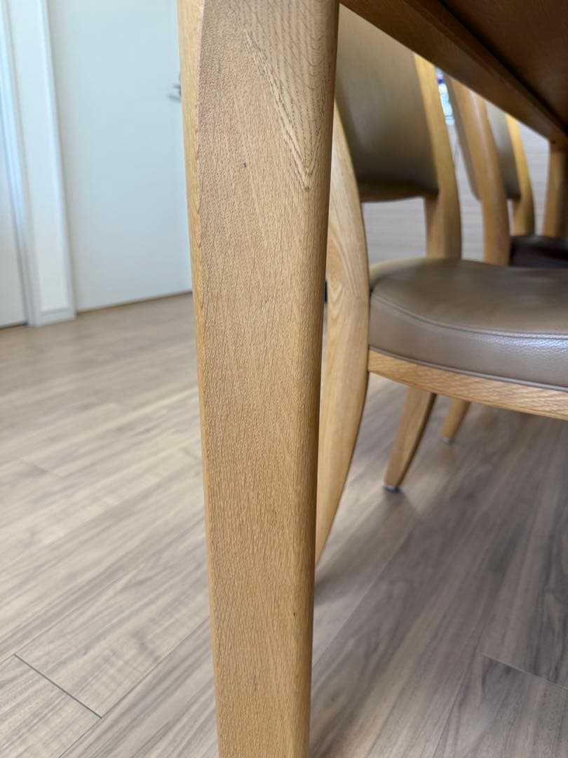 カリモク ダイニングテーブル＆ダイニングチェア4脚 セット ナチュラル 日本製