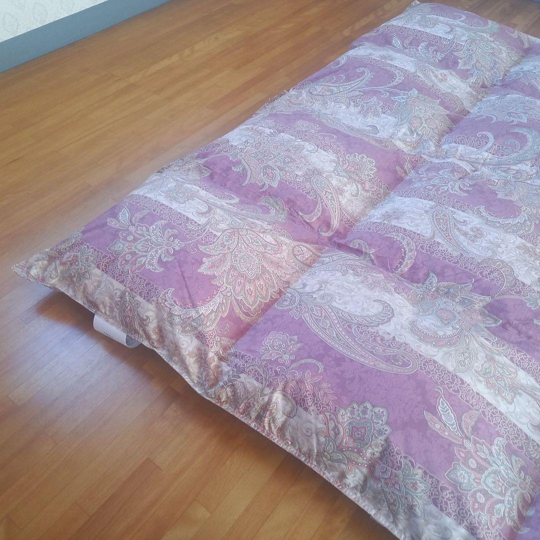 羽毛布団 増量 SDGS リフレッシュ羽毛 高密度生地 清潔 安心 日本製A⑪