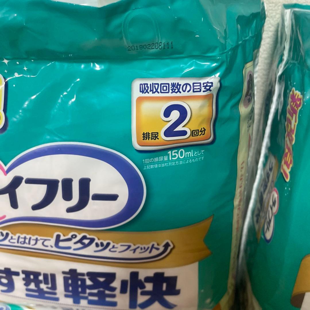 ライフリーうす型軽快パンツ　LLサイズ18枚×6袋