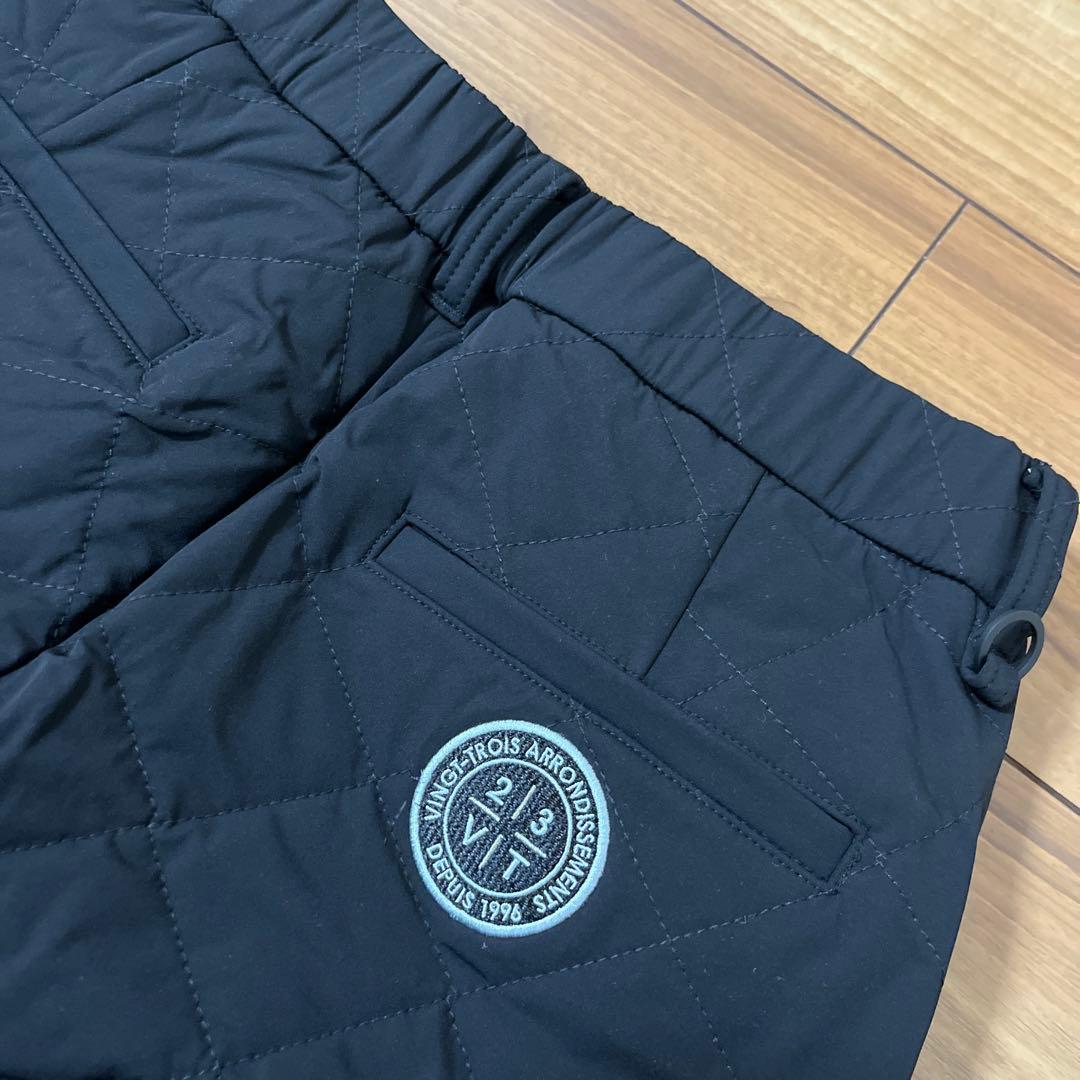 ★２３区ゴルフ中綿パンツレディースMサイズ細く見える★