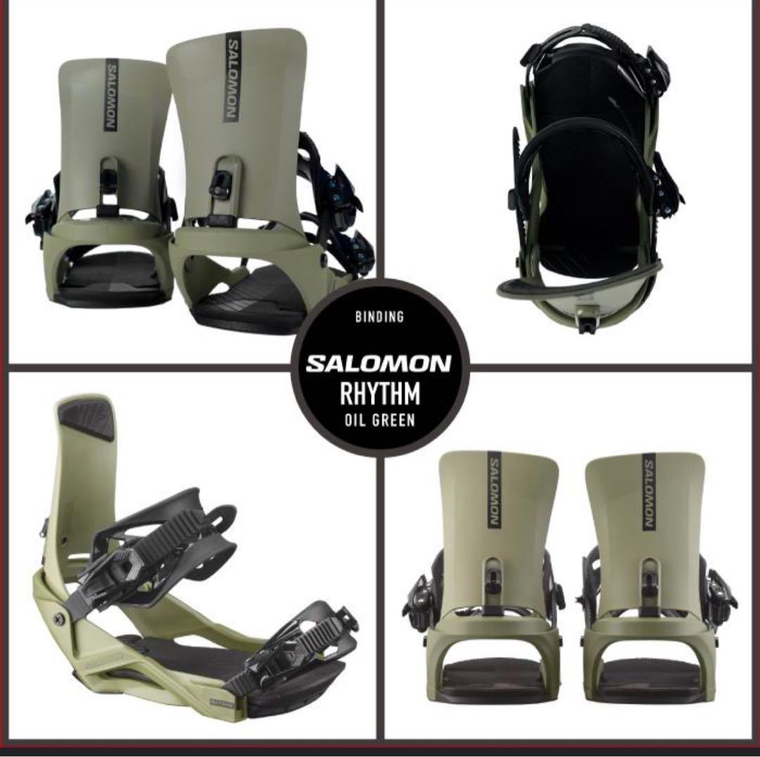 【ぽ様】SALOMON スノーボード ビンディング Lサイズ　※保証書付