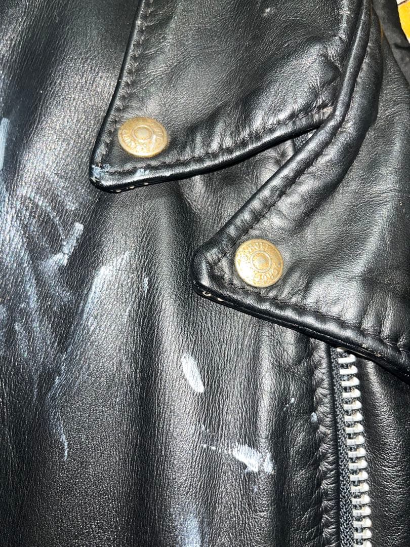 Schott ダブルライダースジャケット38 made in USA