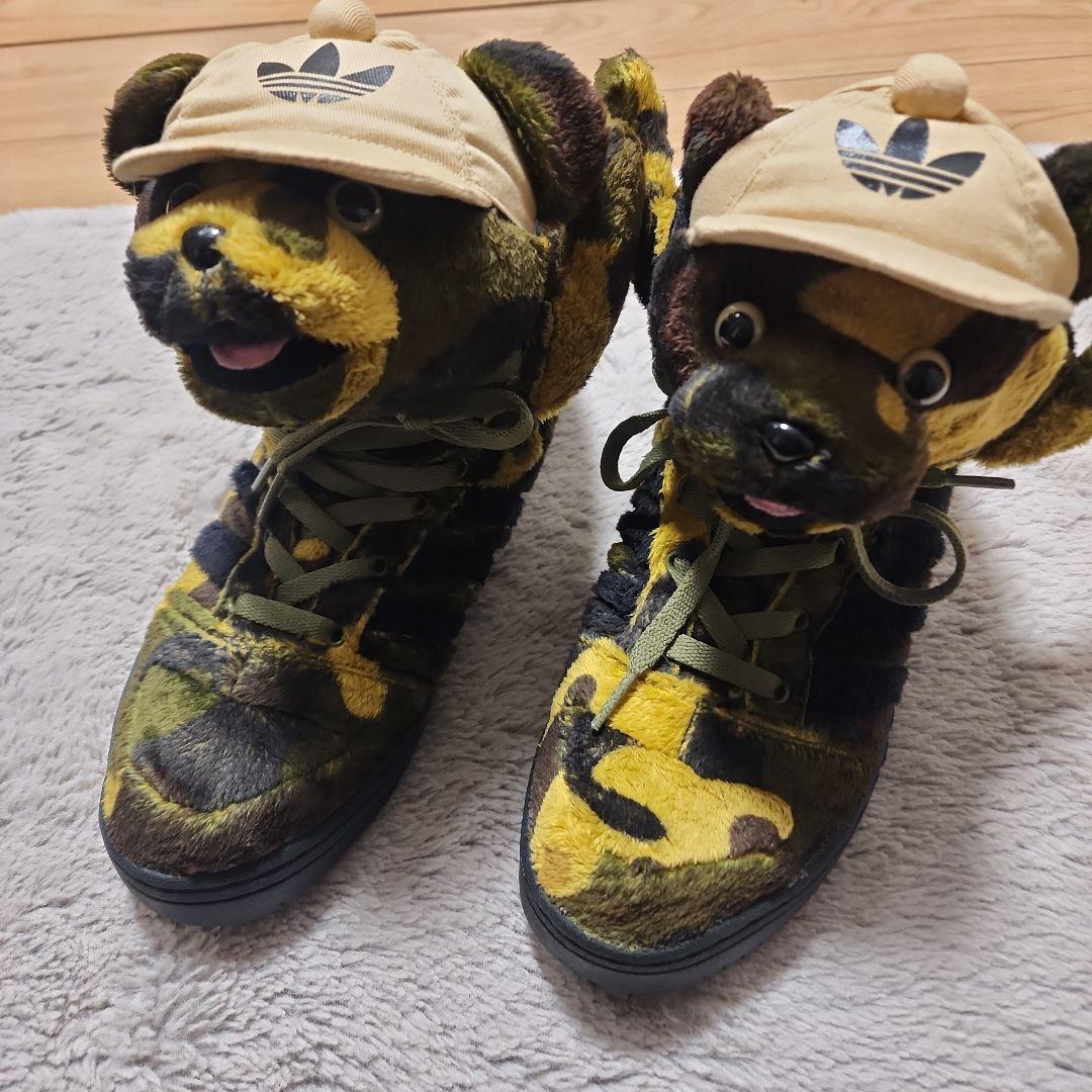 h*h様 adidas×Jeremy Scott カモベア スニーカー　26.5