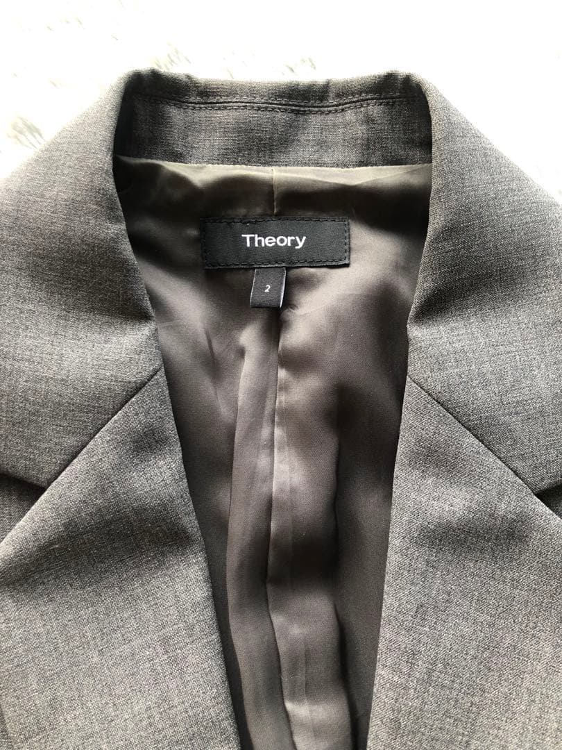 セオリー theory Tailor スーツ セットアップ グレー サイズ2 M