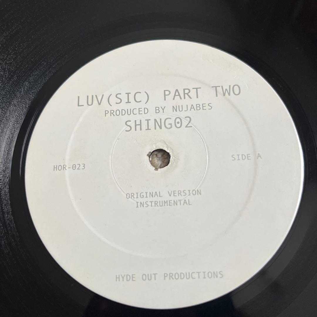 LUV(SIC) PART TWO SHING02 レコード